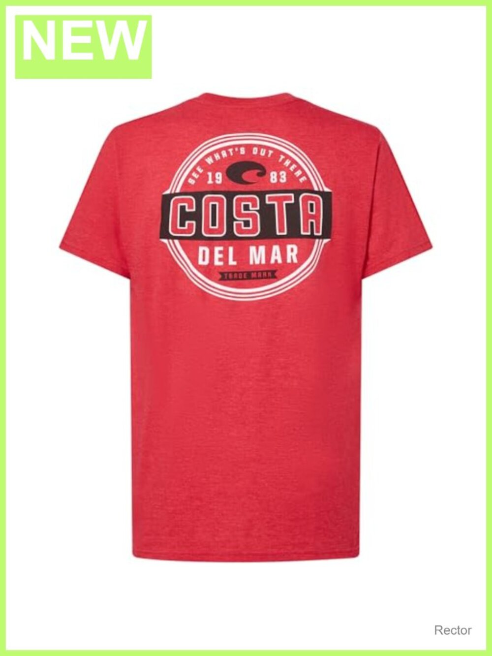 Costa Del Mar Prado Graphic Crew Neck Short Sleeve T-Shirt Regular Fit Casual
